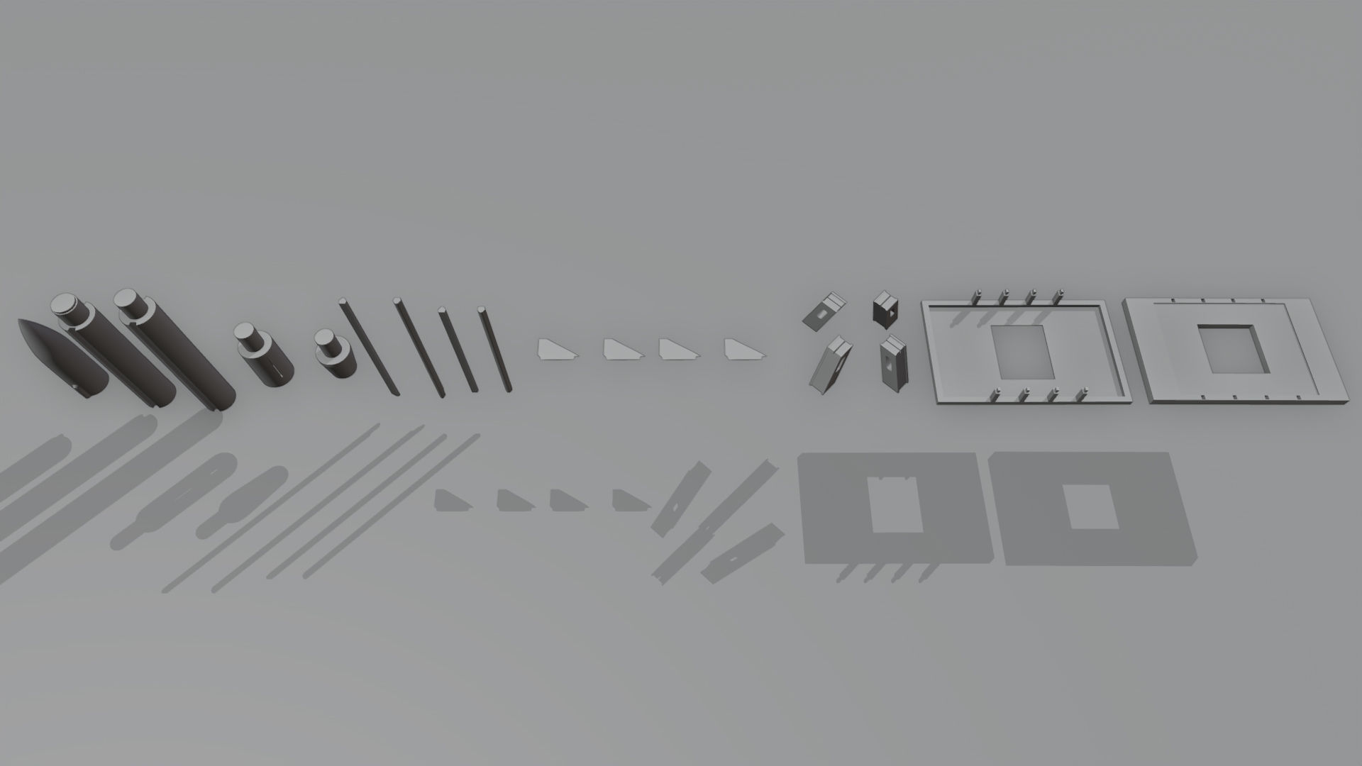 Miura1 Rocket and Launch Tower by PLD Space STL format 3D print model_5