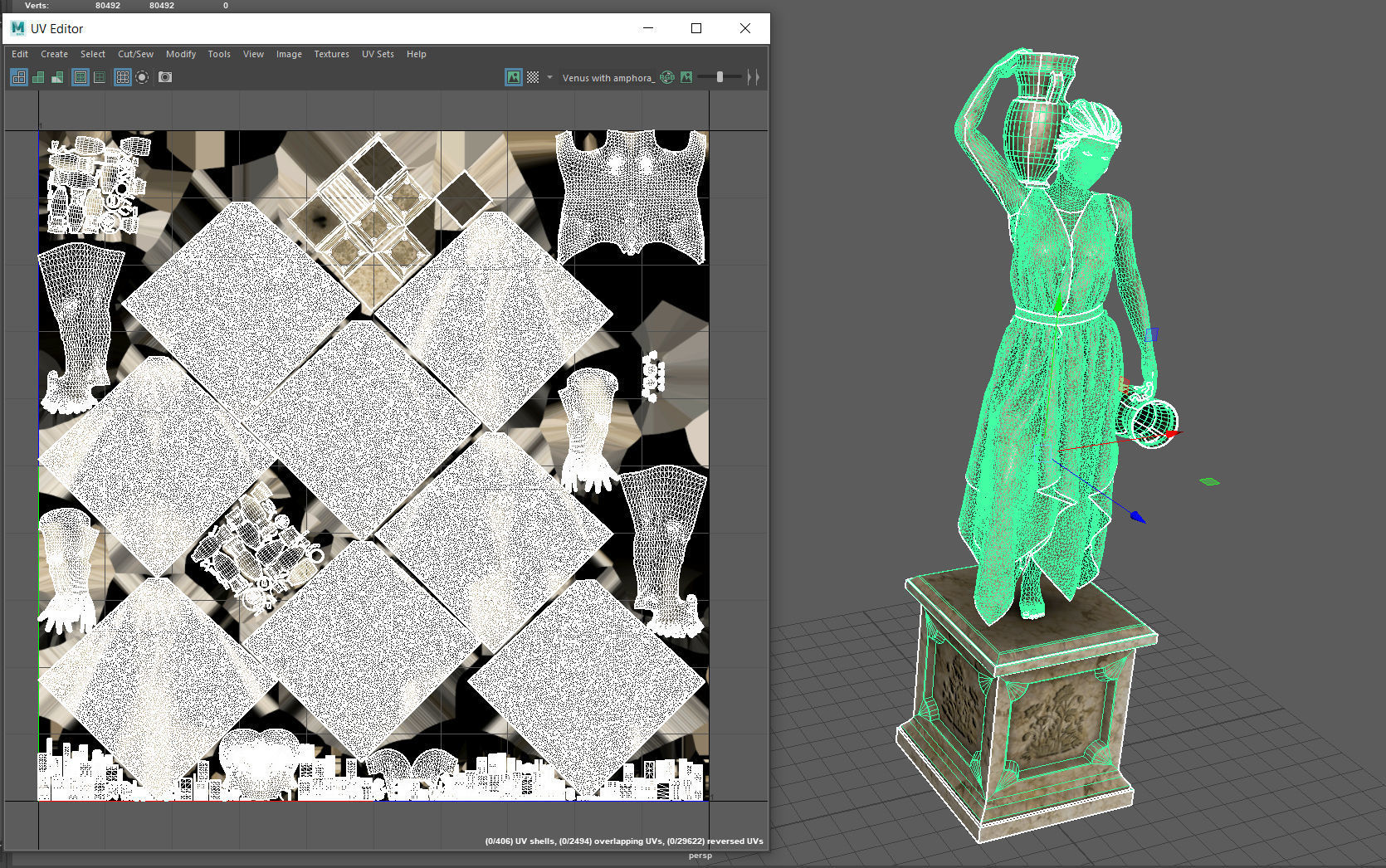 Venus of the amphora 3D model_10
