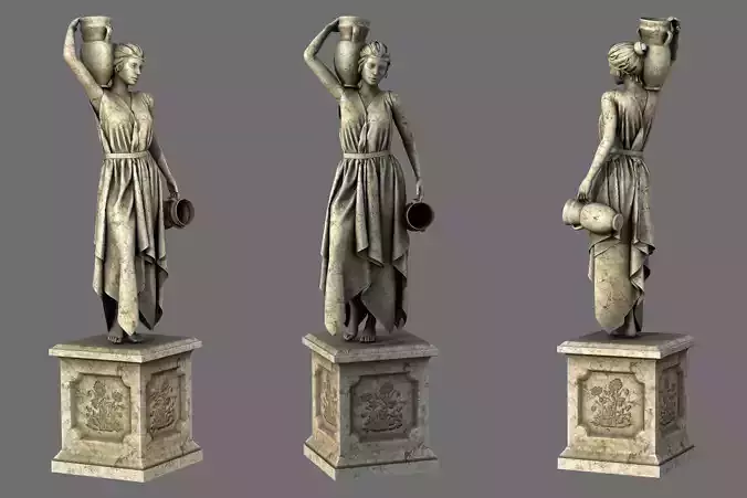 Venus of the amphora 3D model