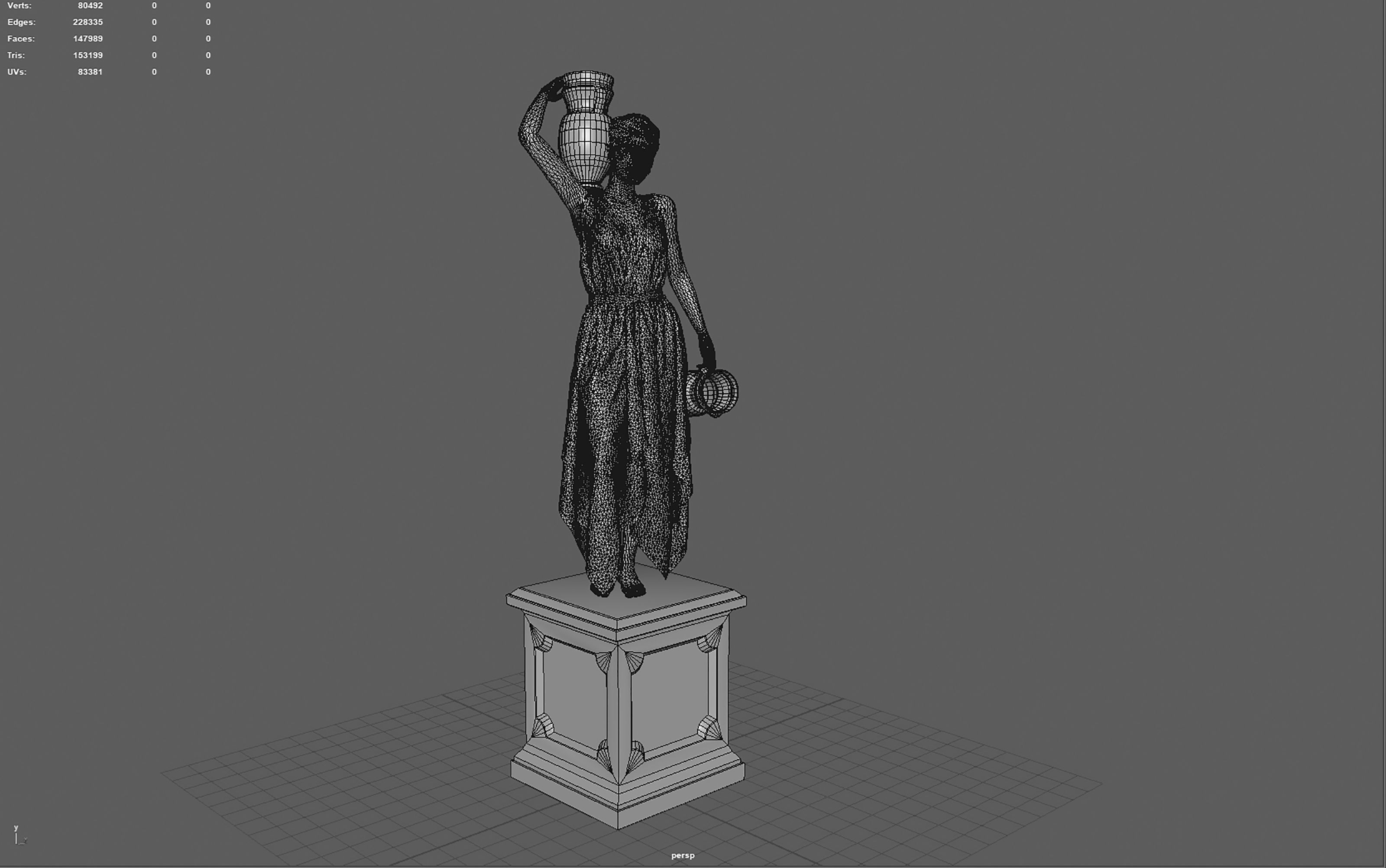 Venus of the amphora 3D model_14