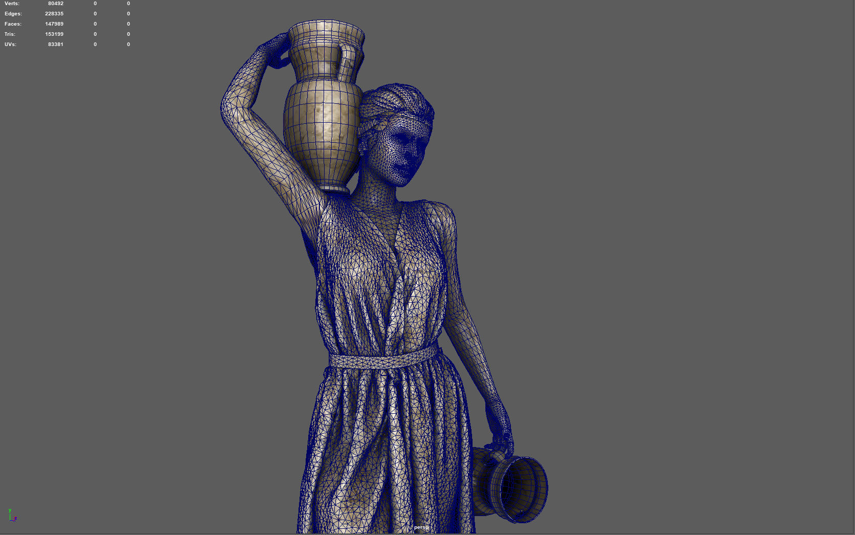 Venus of the amphora 3D model_11