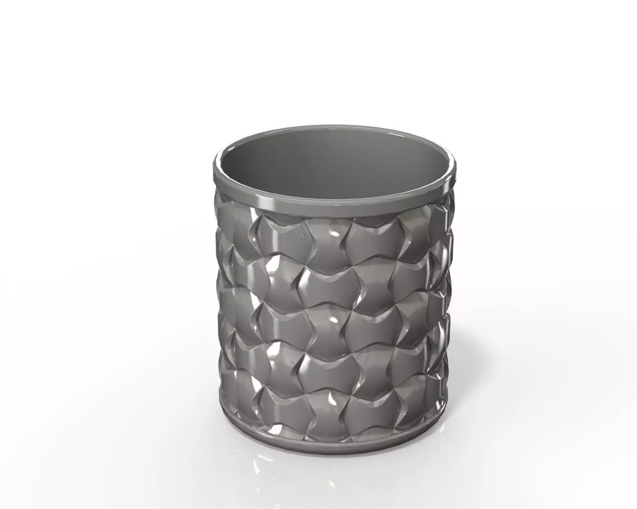 garbage can 3D model_0