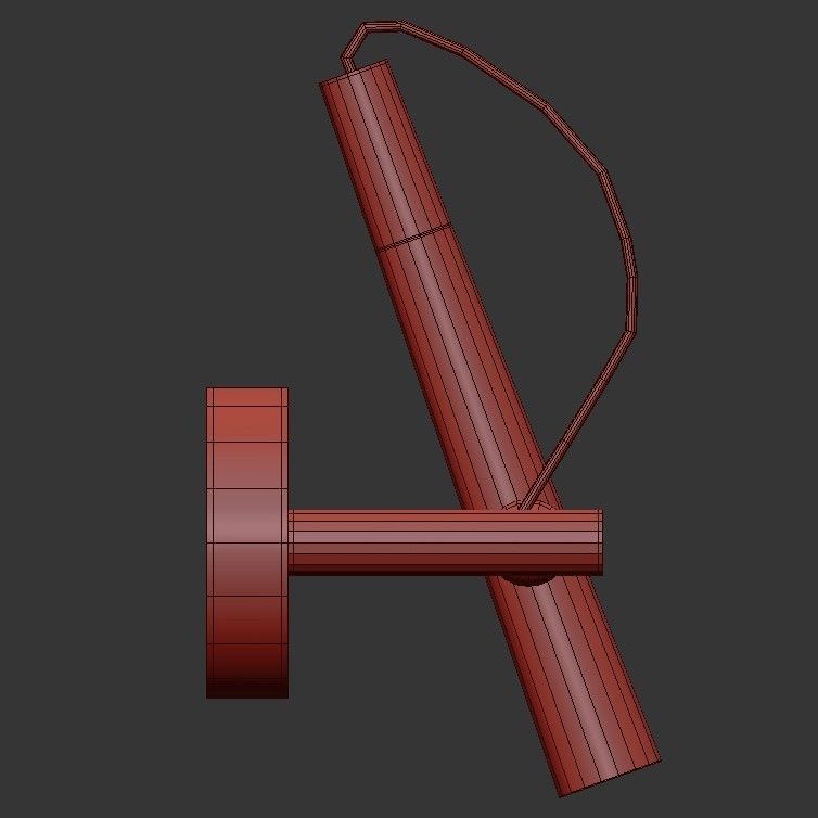 BECKY WALL 3D model_2