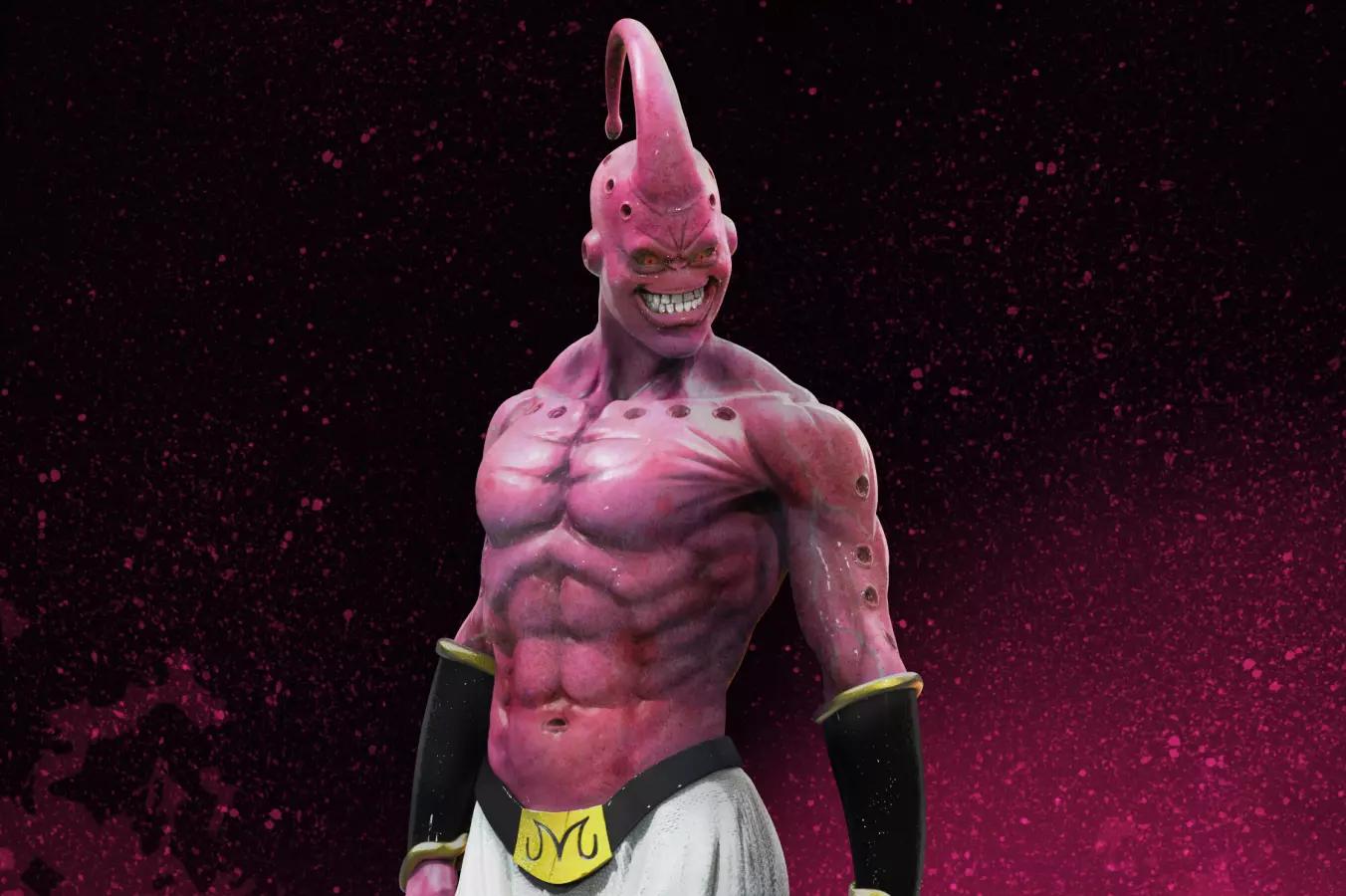 Buu dragon ball 3D print model_0