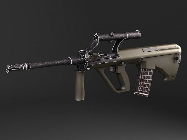 Counter Strike AUG  Steyr Mannlicher 3D print model