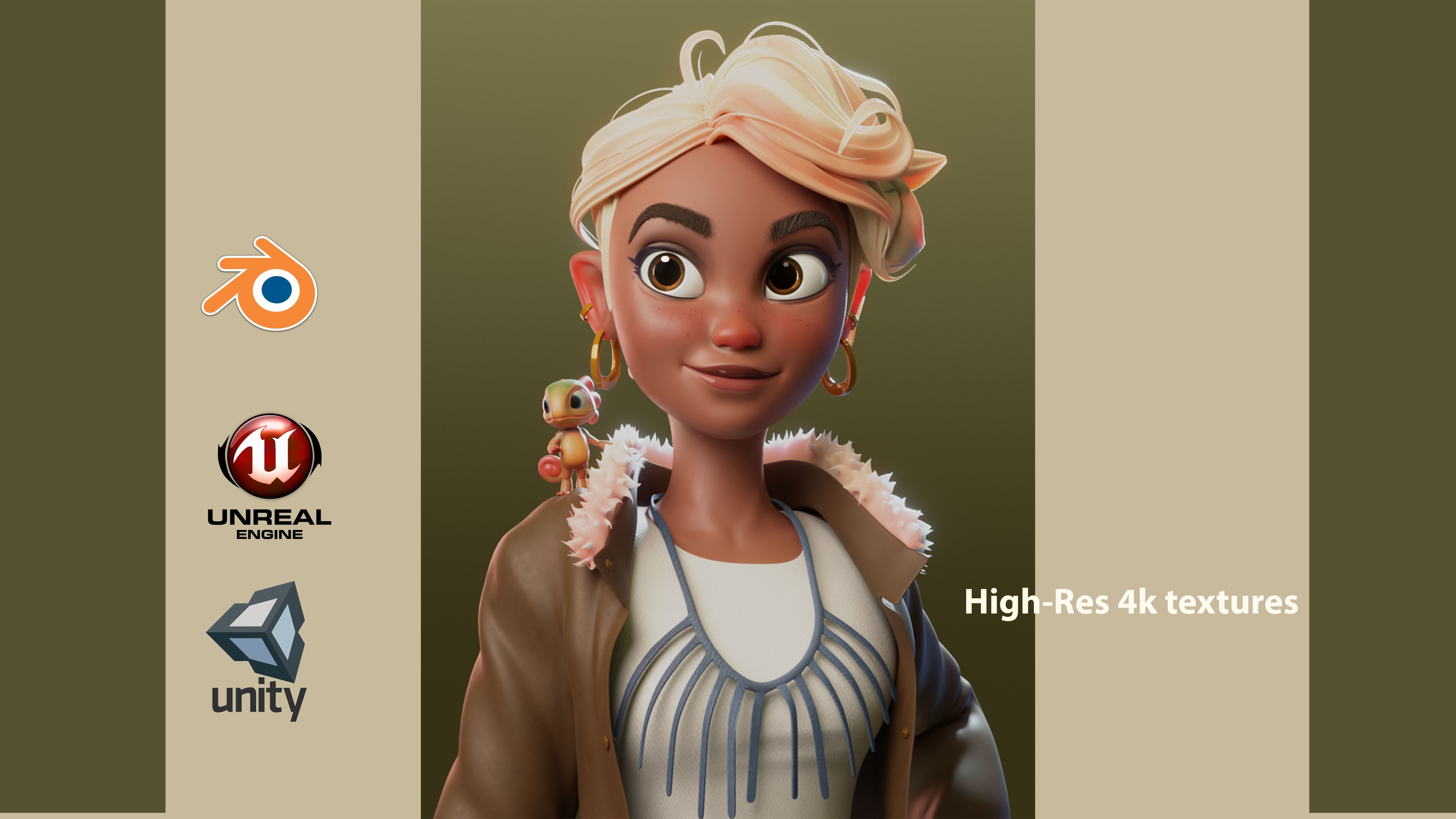 Prudy Blender Version 3D model_5