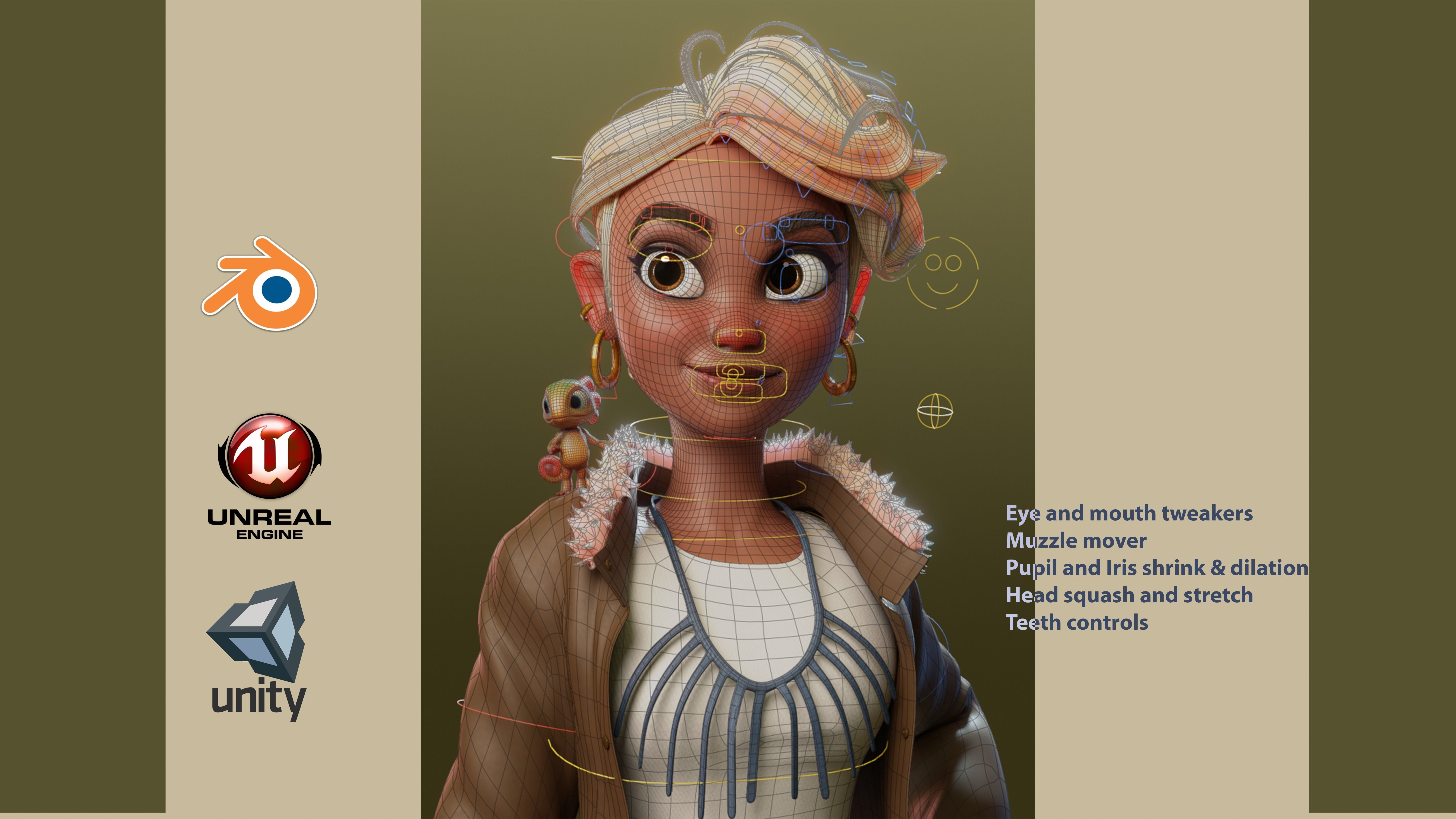 Prudy Blender Version 3D model_4