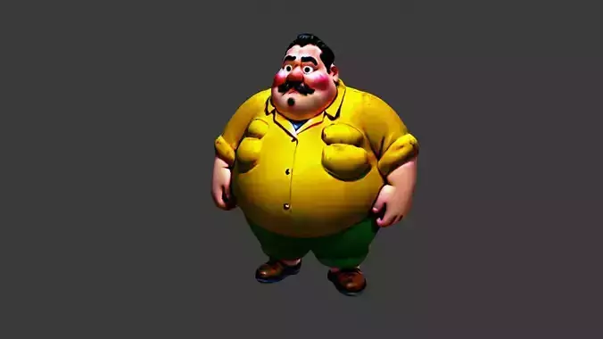 Fat Man Character