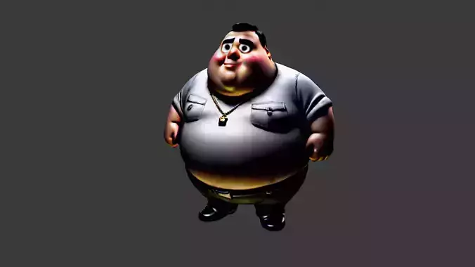 Fat Man Character