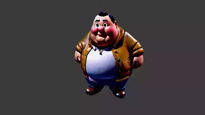 Fat Man Character