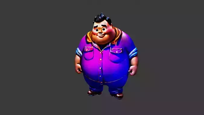 Fat Man Character