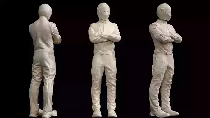 Simpson Diamondback - Stig 3D model FOR PRINT car pilot