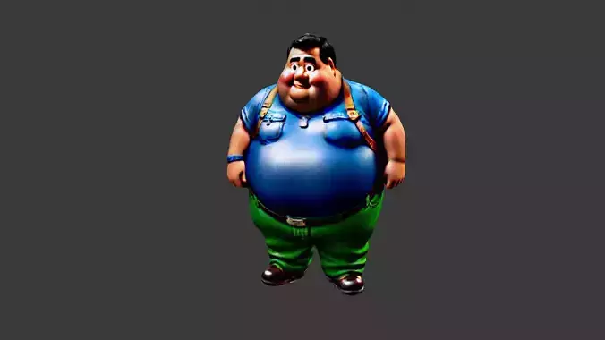 Fat Man Character