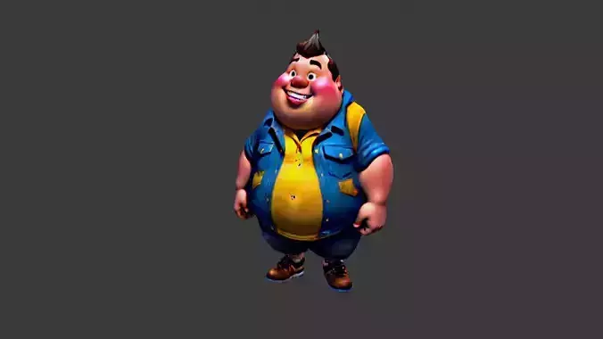 Fat Man Character