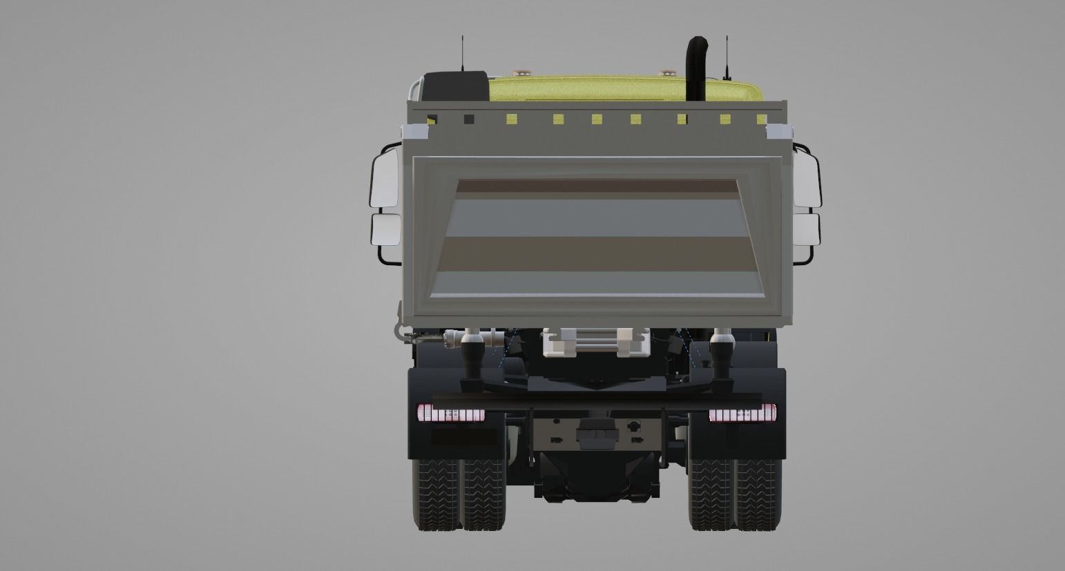 Camion benne VOLVO FMX 2020 500 euro 6  8X4  3D model_12