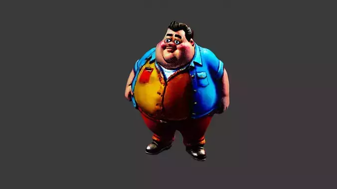 Fat Man Character