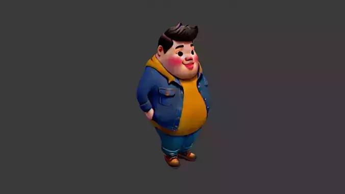 Fat Man Character