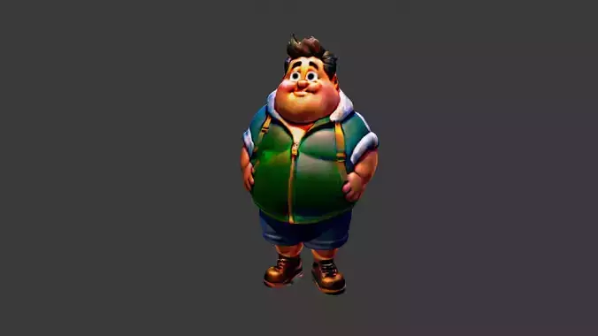 Fat Man Character