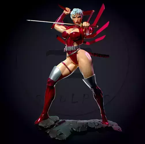 Zealot with NSFW 3D print model
