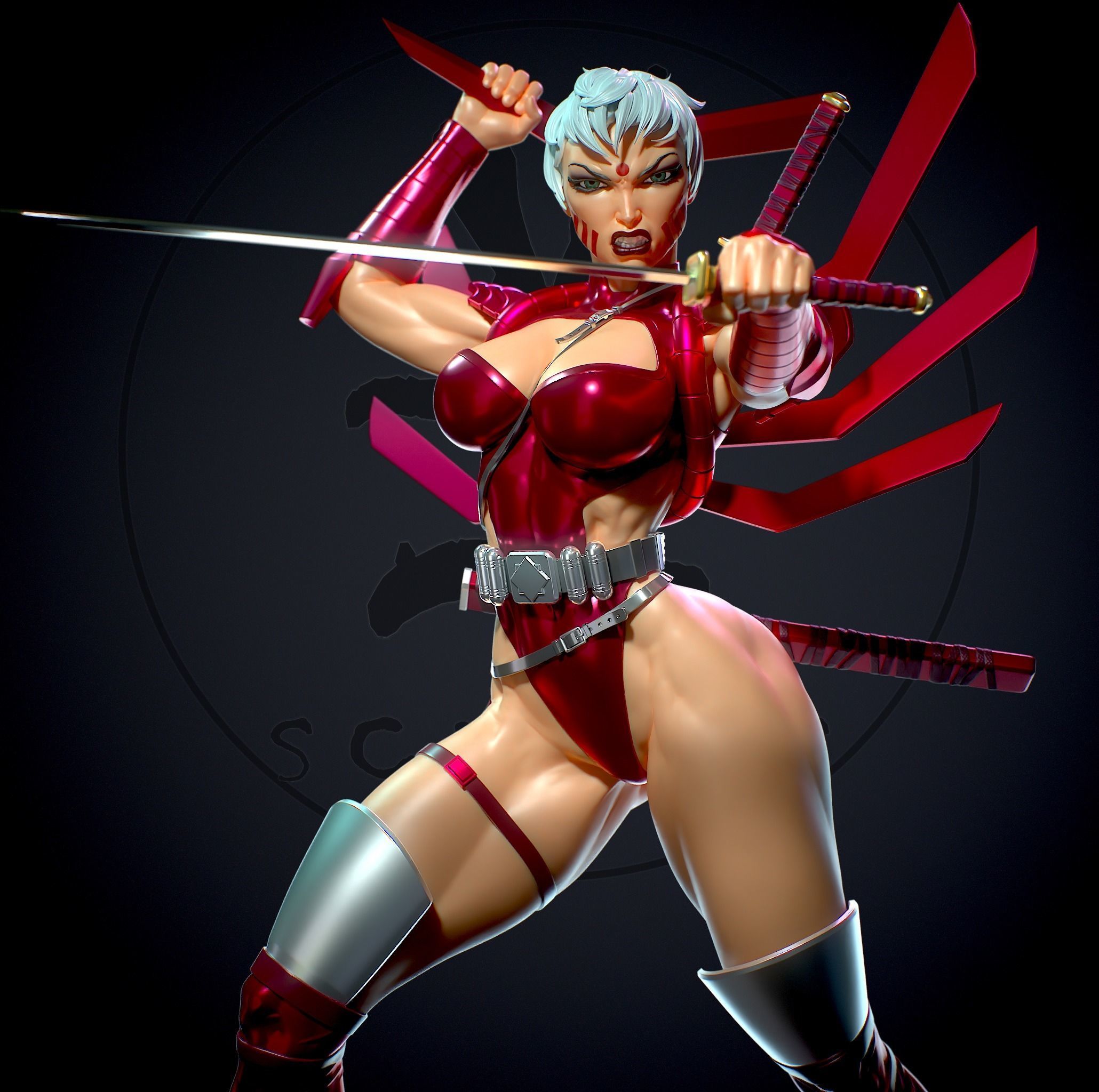 Zealot with NSFW 3D print model_8