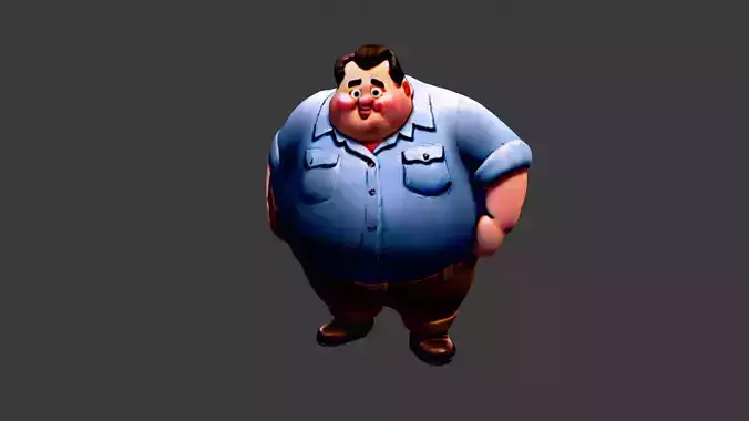 Fat Man Character