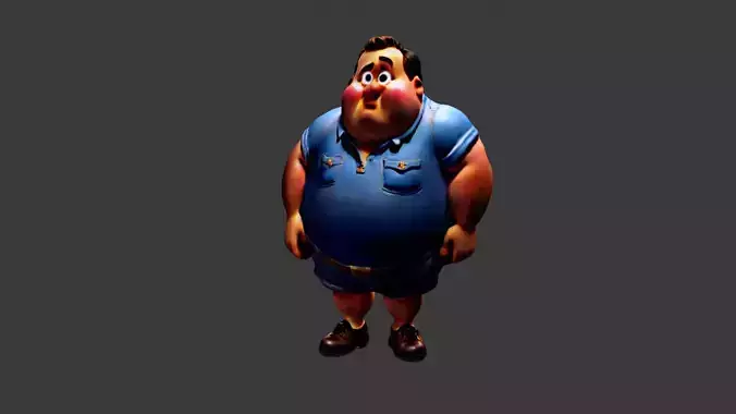Fat Man Character