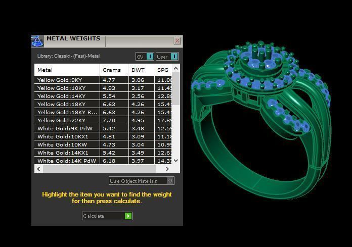 wedding daimond ring 3D print model_15