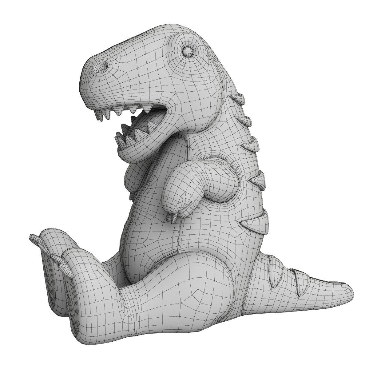 Plush Toys 03 3D model_9