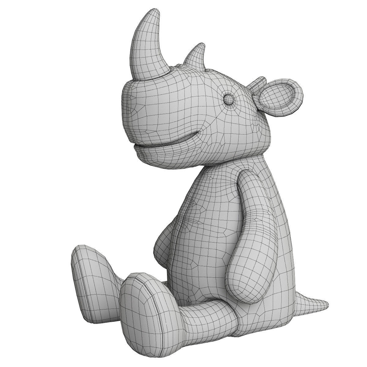 Plush Toys 04 3D model_9