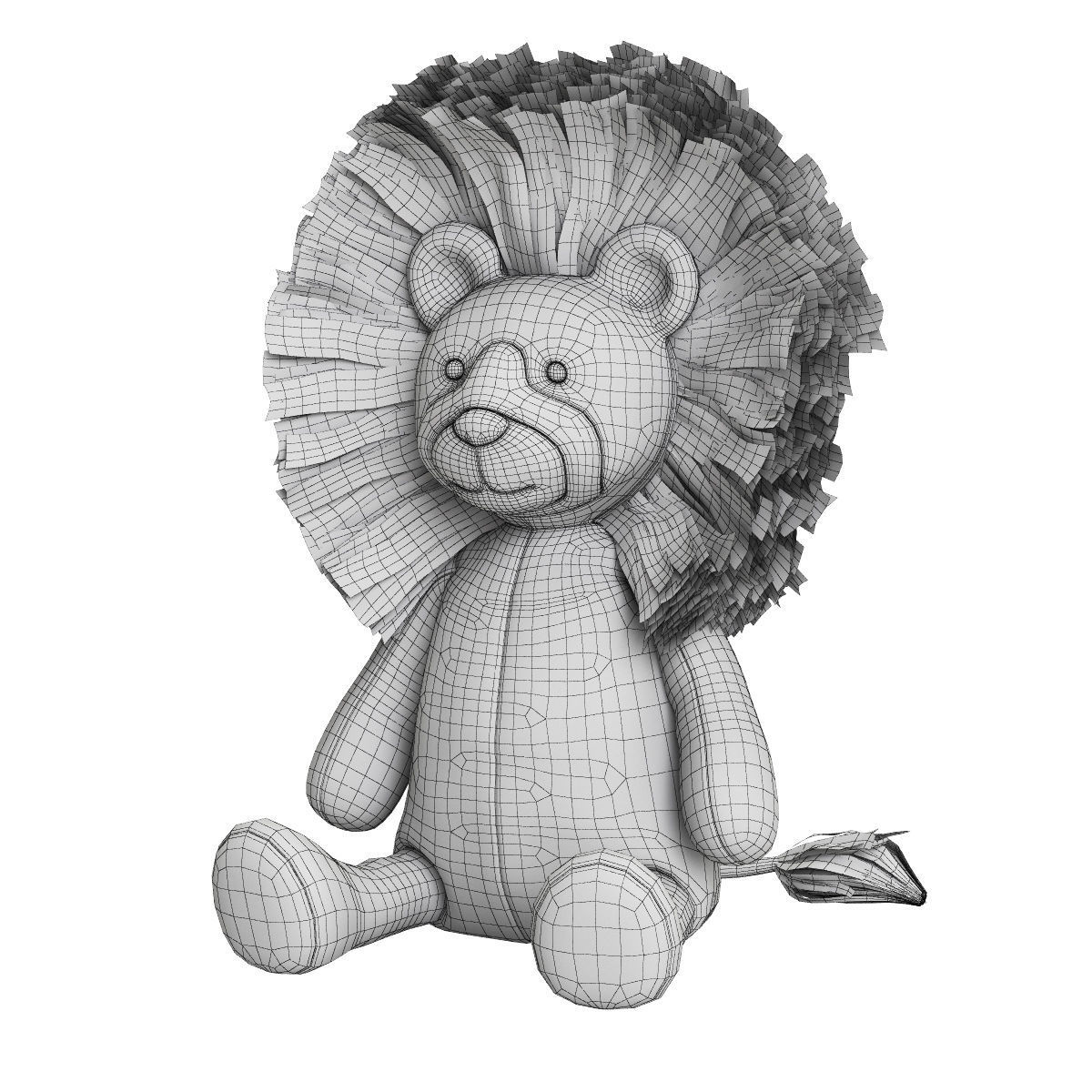 Plush Toys 04 3D model_6