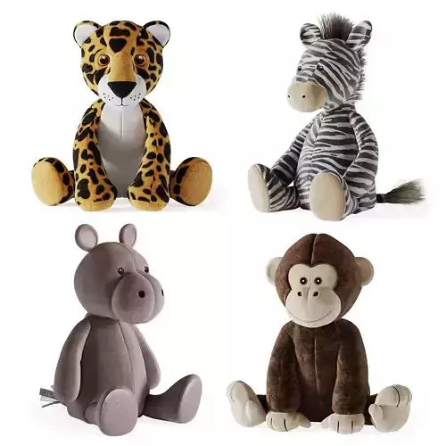 Plush Toys 05 3D model