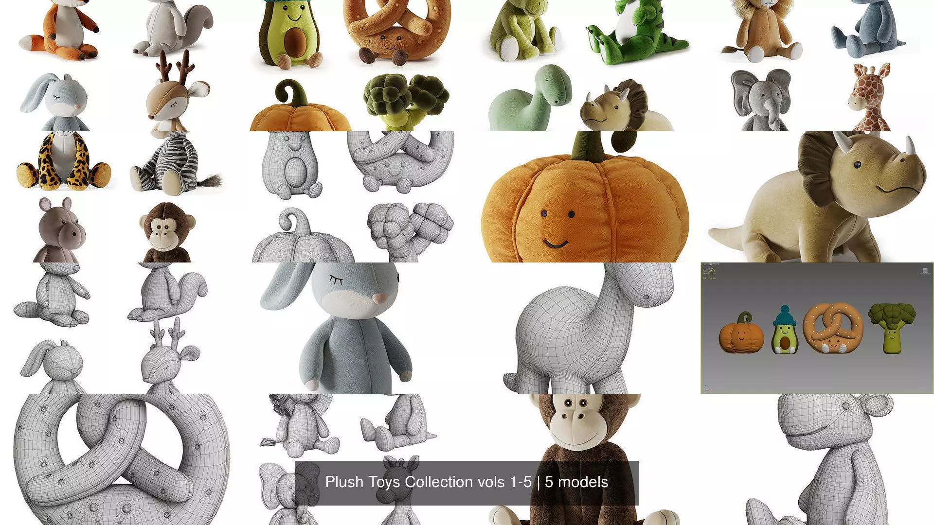 Plush Toys Collection vols 1-5 _1