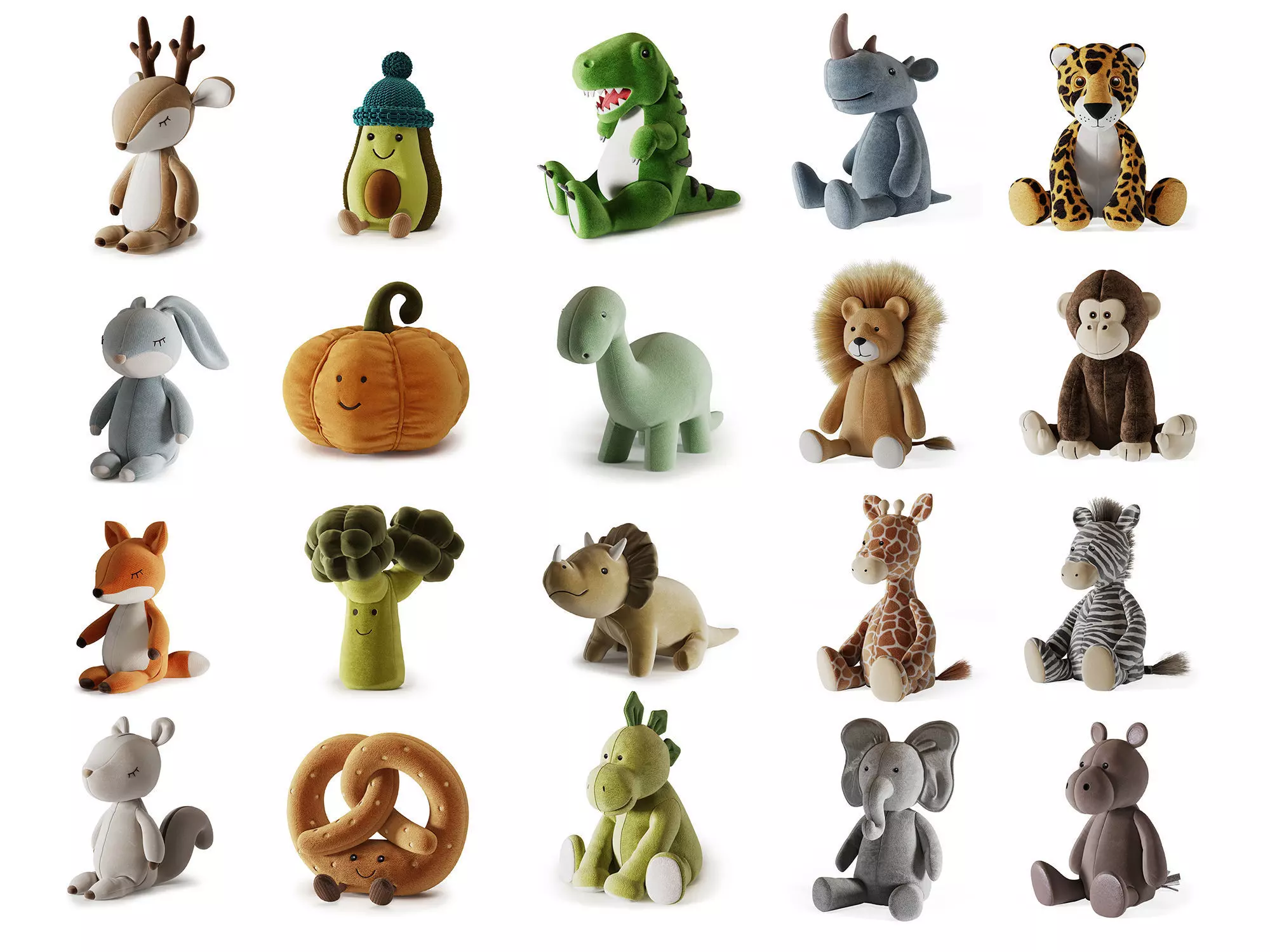 Plush Toys Collection vols 1-5 _0