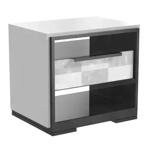 Carlyle collective louise bedside table 3D model