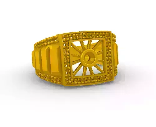 Sun Ring Anillo Sol SM 3D print model