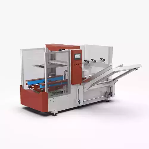 Fully Automatic Box Unpacking Machine 3D model