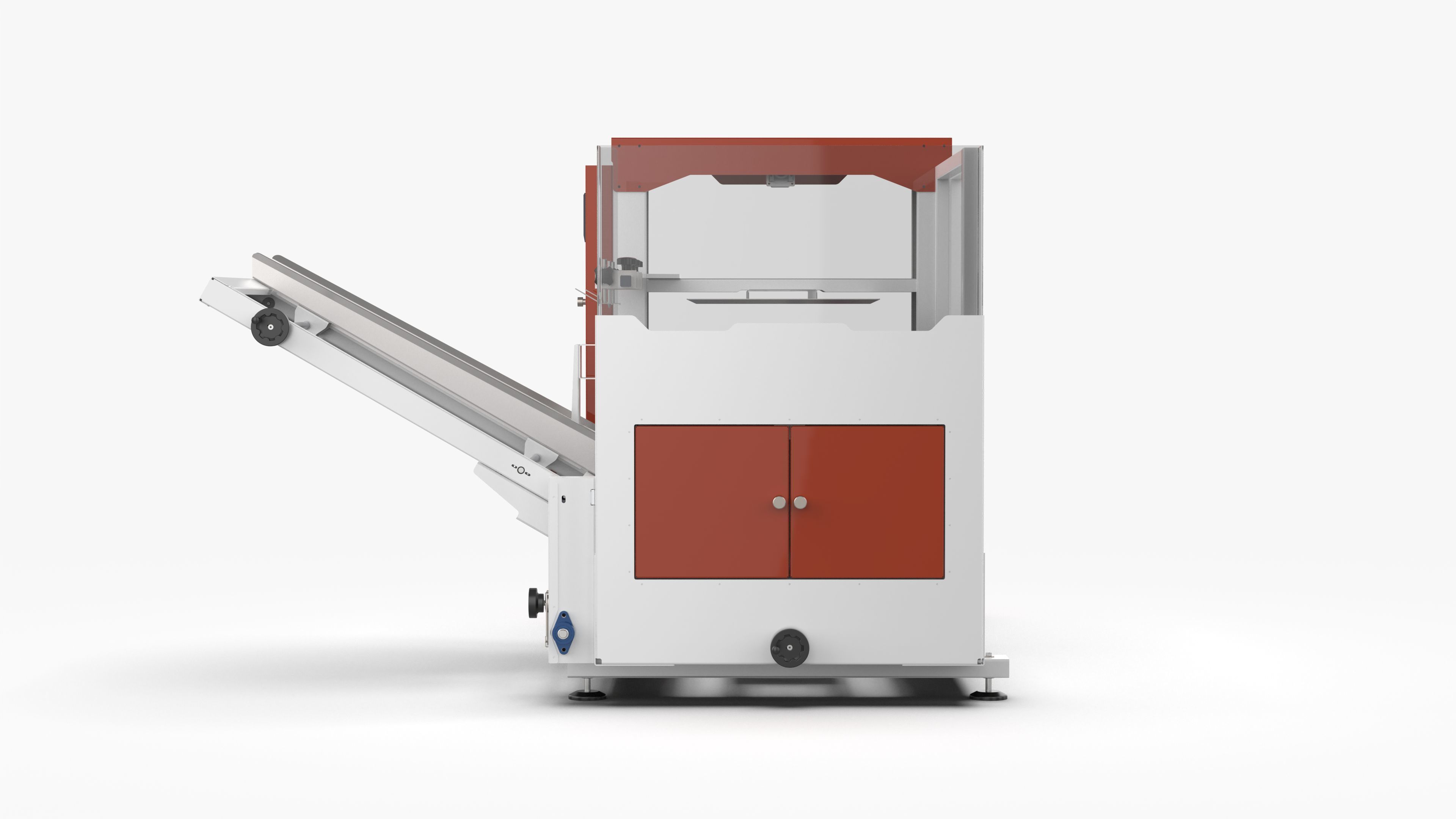 Fully Automatic Box Unpacking Machine 3D model_8