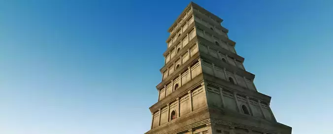 Dayan Pagoda 3D model