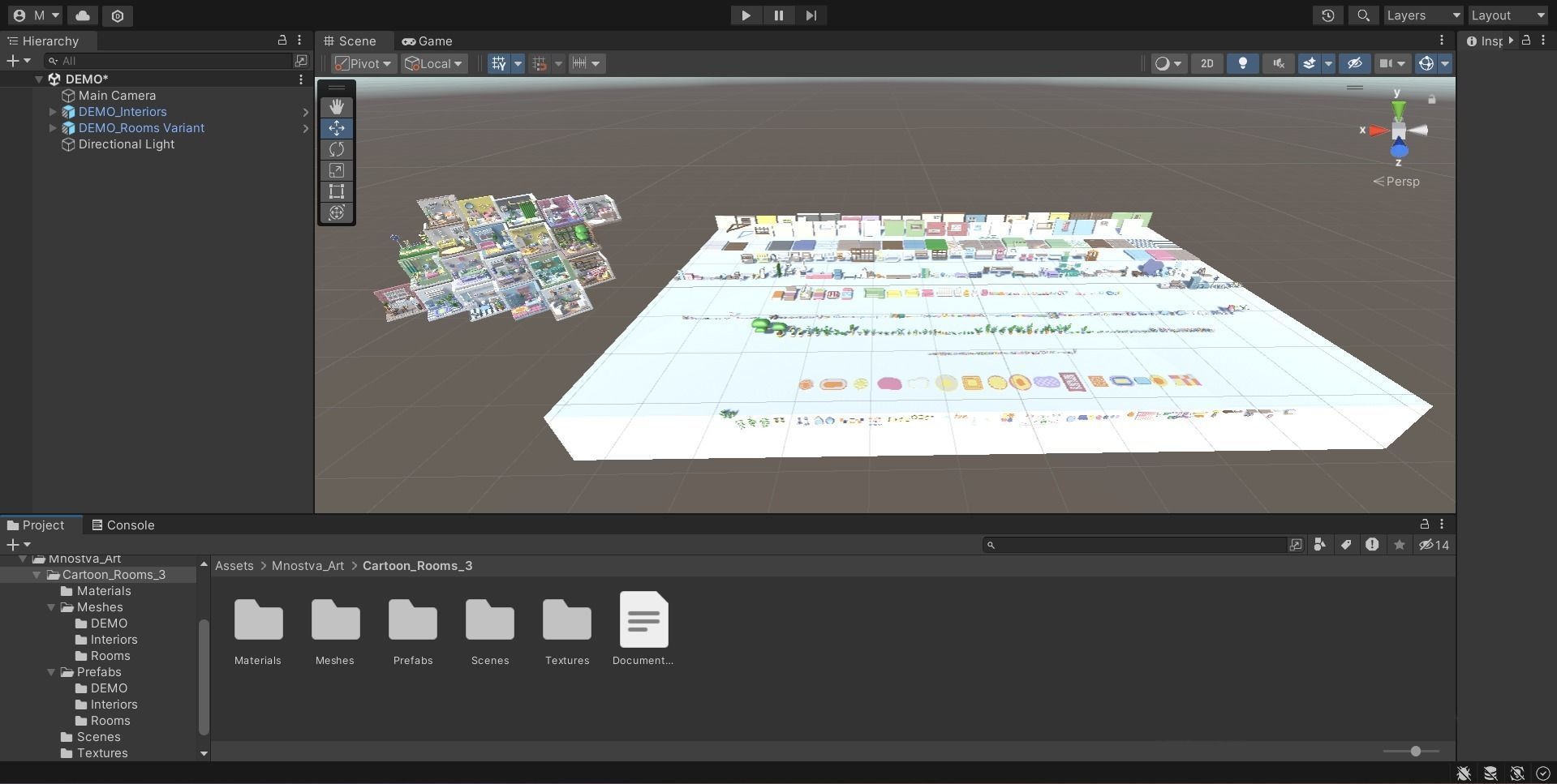 Cozy Cartoon Rooms Interior 3 Low-poly 3D model_30