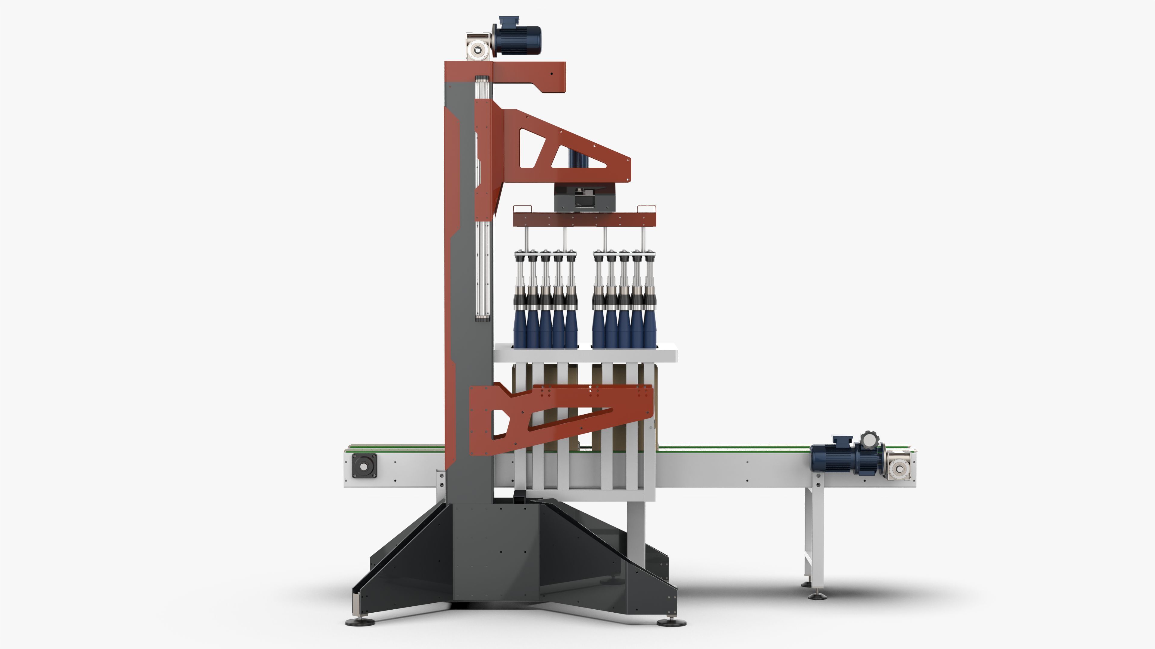 Classic Single Column Case Packer 3D model_3