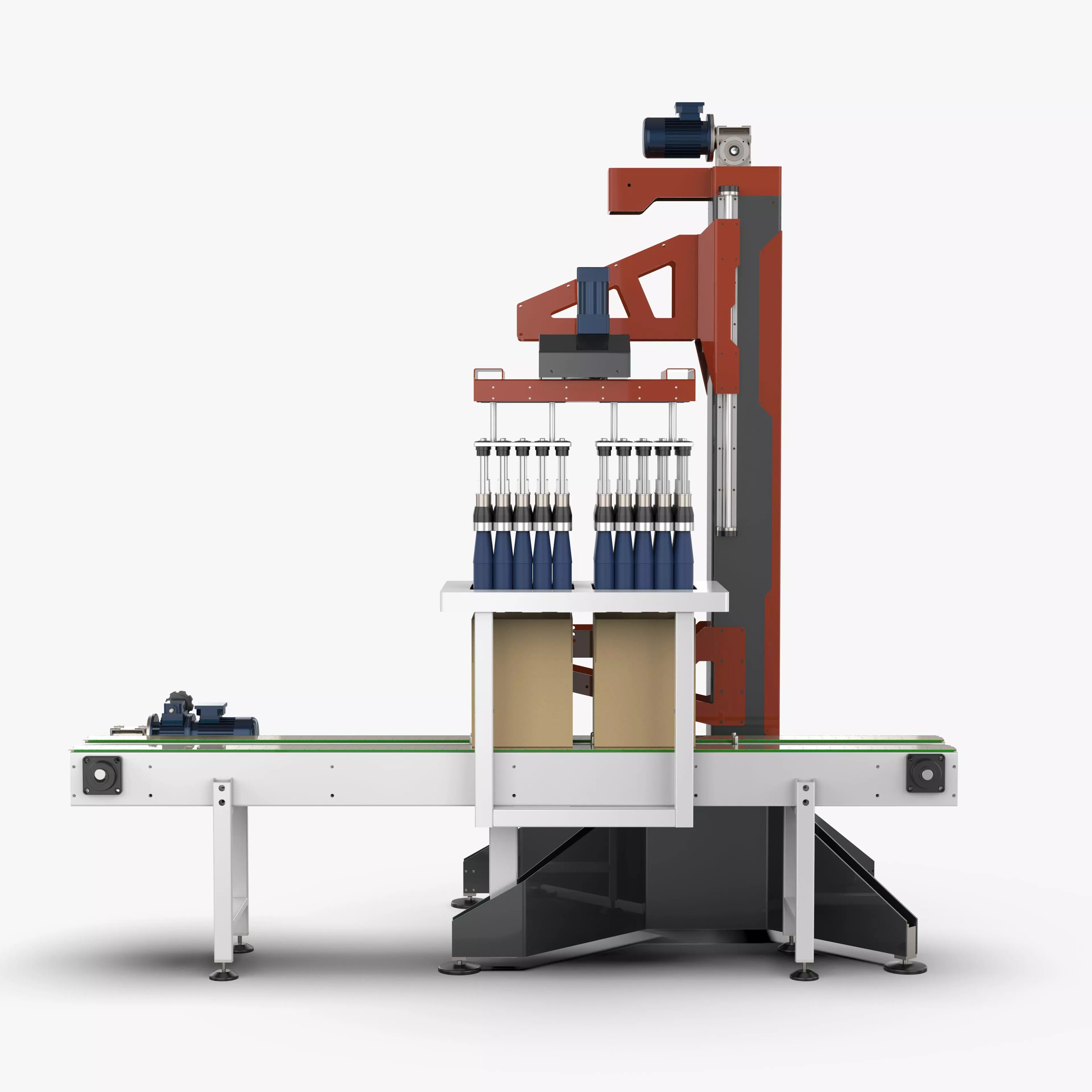 Classic Single Column Case Packer 3D model_0