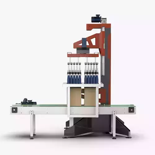 Classic Single Column Case Packer 3D model