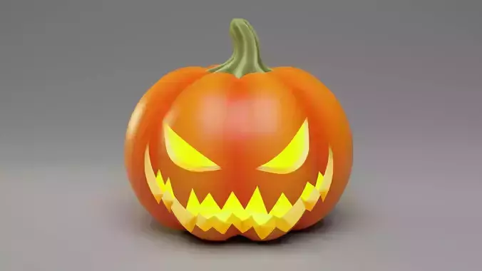 Halloween Pumpkin Jack O Lantern 001