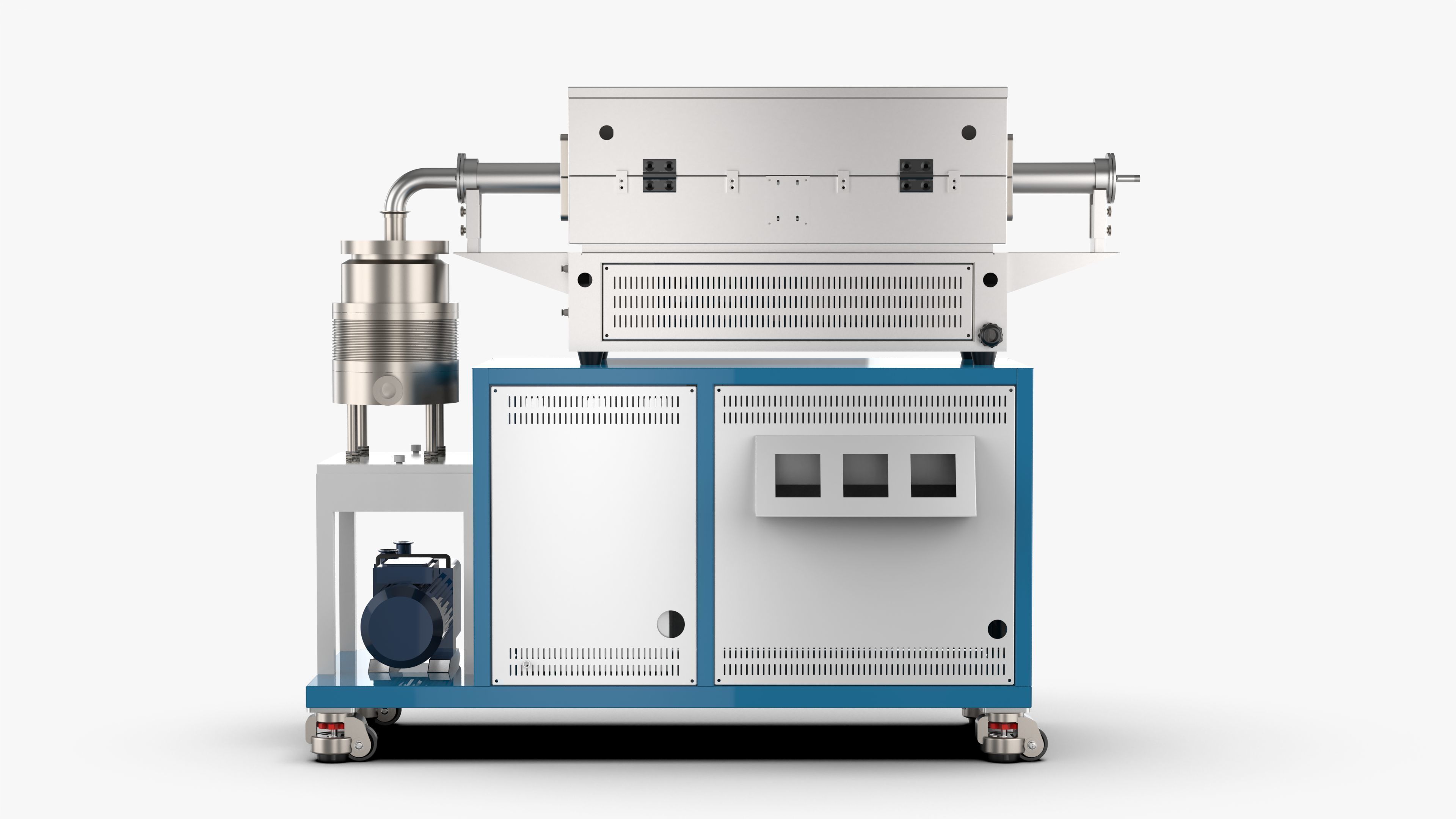 High Vacuum Tube Furnace 3D model_7