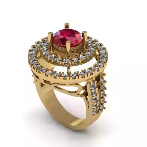 ruby daimond wedding ring