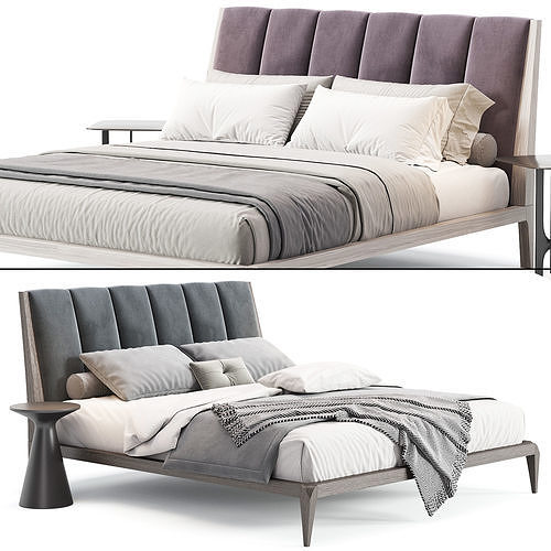 MICHIKO Bed by Diotti 3D model