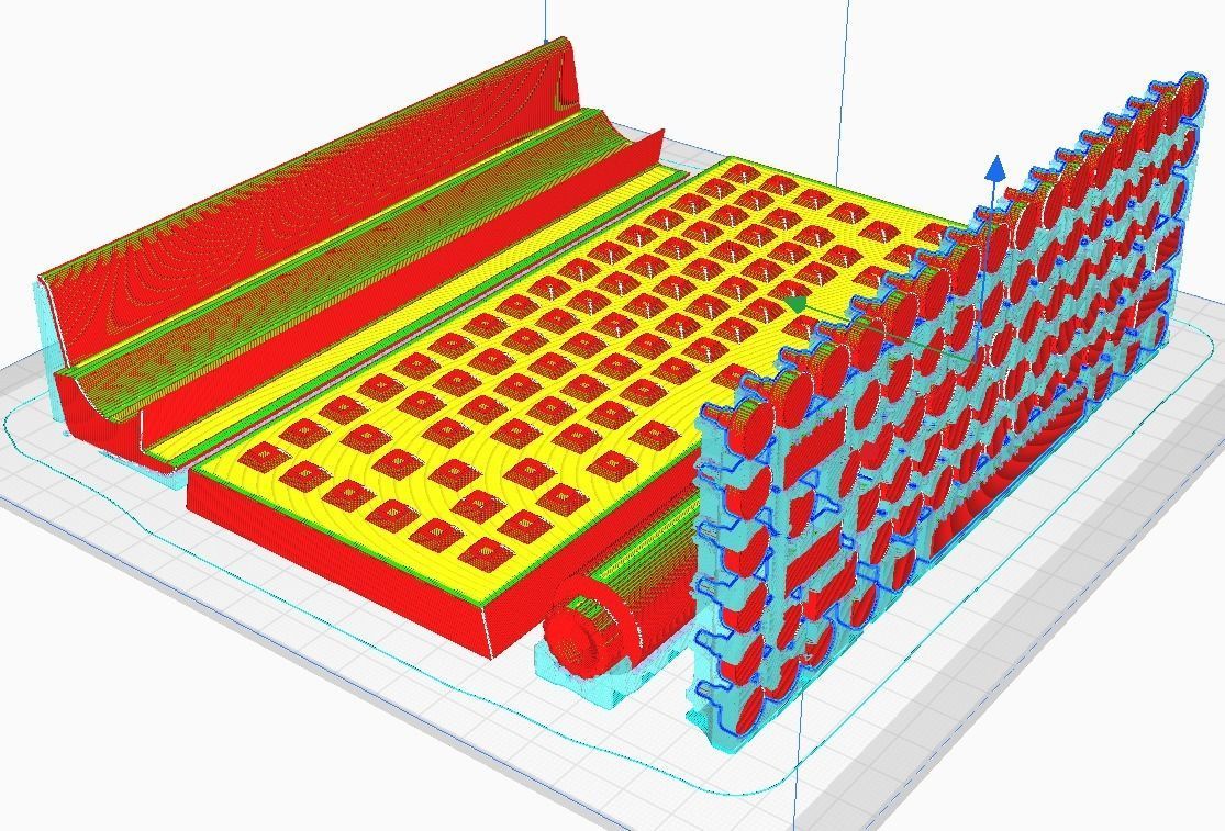 Resident Evil Keyboard 3D Low-poly 3D model_1