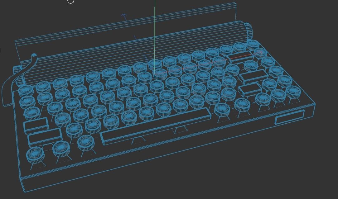 3D model Resident Evil Keyboard 3D VR / AR / low-poly | CGTrader