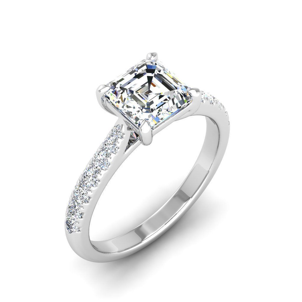 Engagement ring Emily ascher 3D print model_18