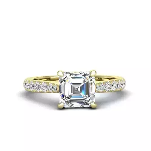 Engagement ring Emily ascher 3D print model